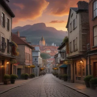 town background