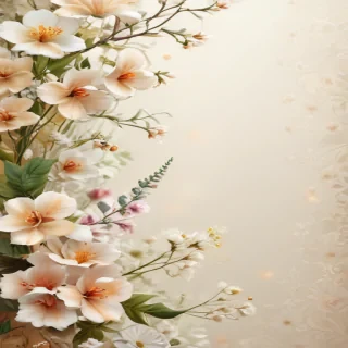 light floral background