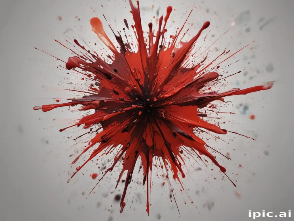 blood splatter png