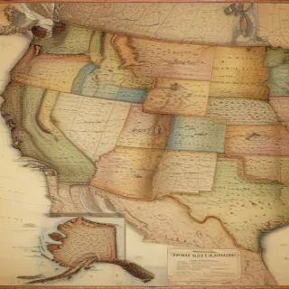 map of the united states of america