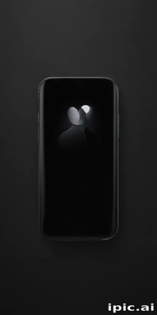 black ios wallpaper