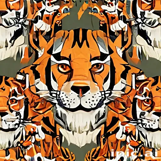 cartoon tigers