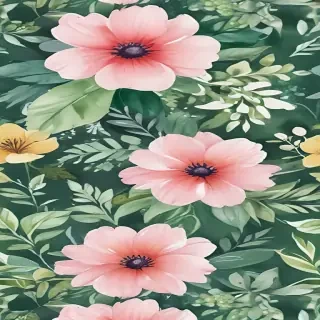 flower watercolor background