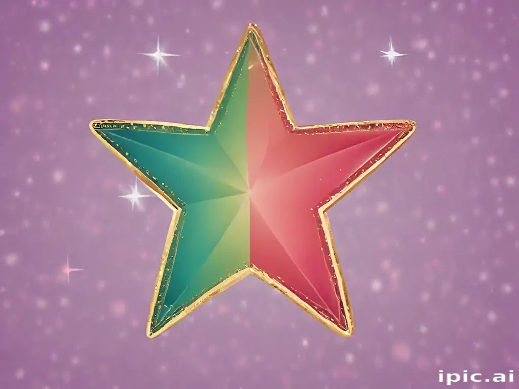 christmas star clipart free