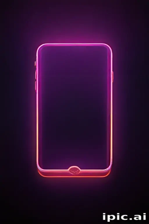 iphone neon wallpaper