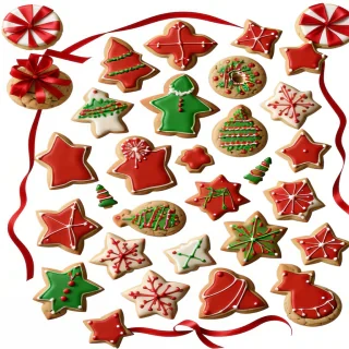 holiday cookie clipart
