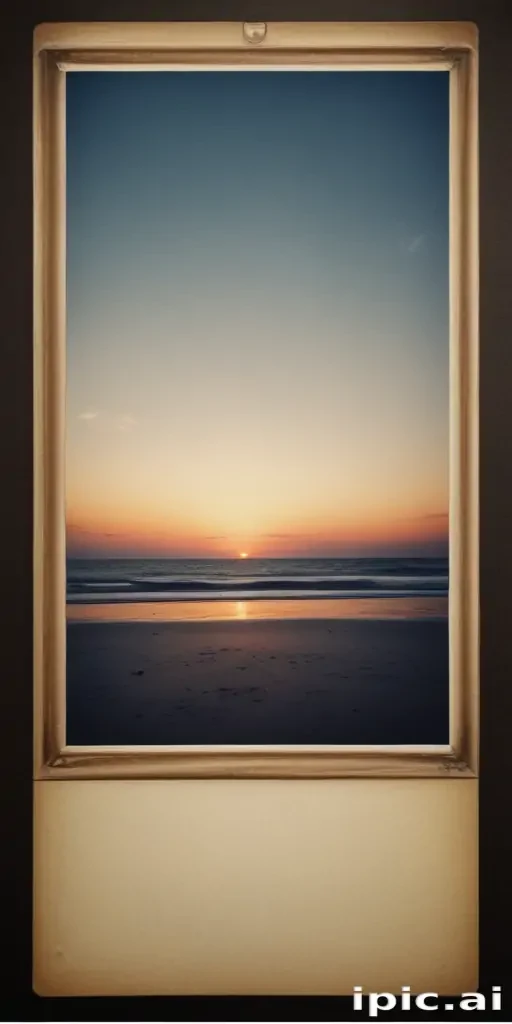 polaroid photo frame png