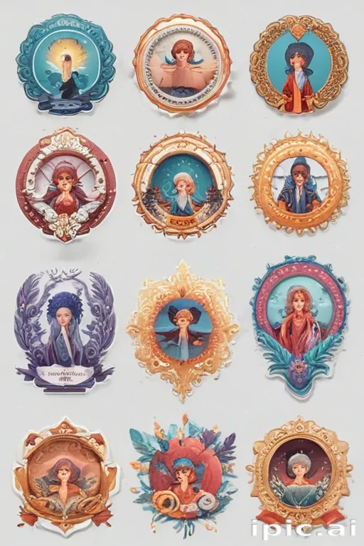 clipart of stickers