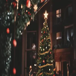 aesthetic christmas iphone wallpaper