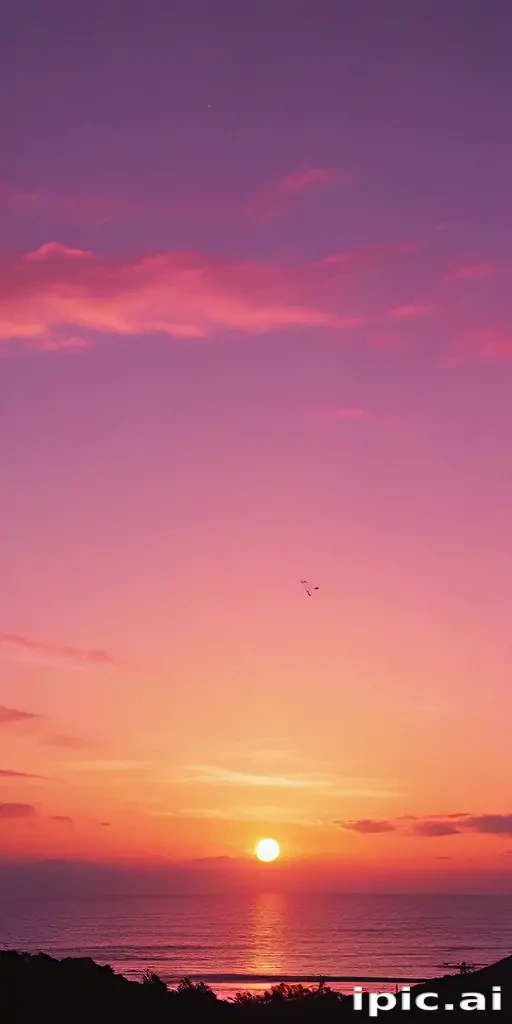 aesthetic wallpaper sunset