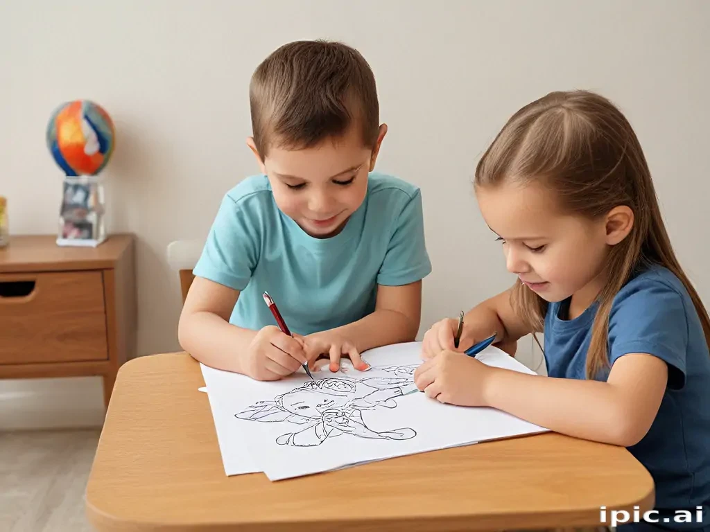 kids drawing