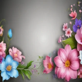 flowers border png