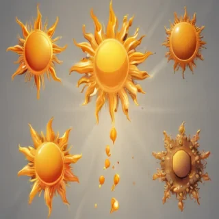 sun clipart transparent background
