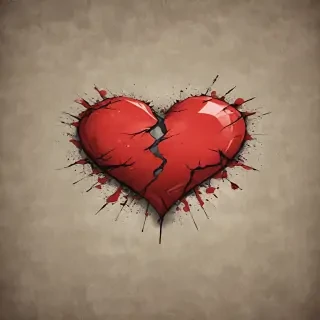 heart broke wallpaper