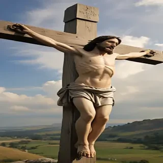 pics of jesus on the cross