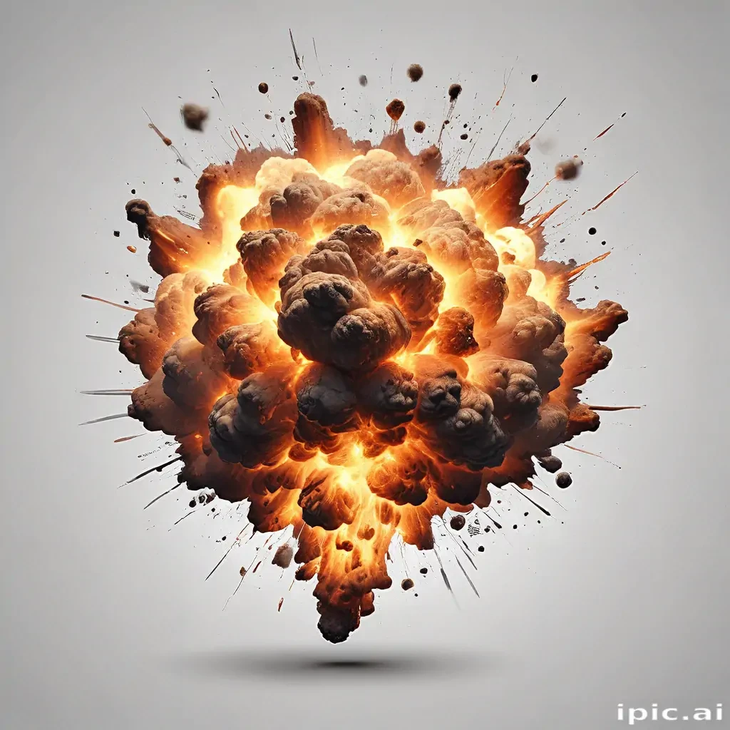 explosion transparent png