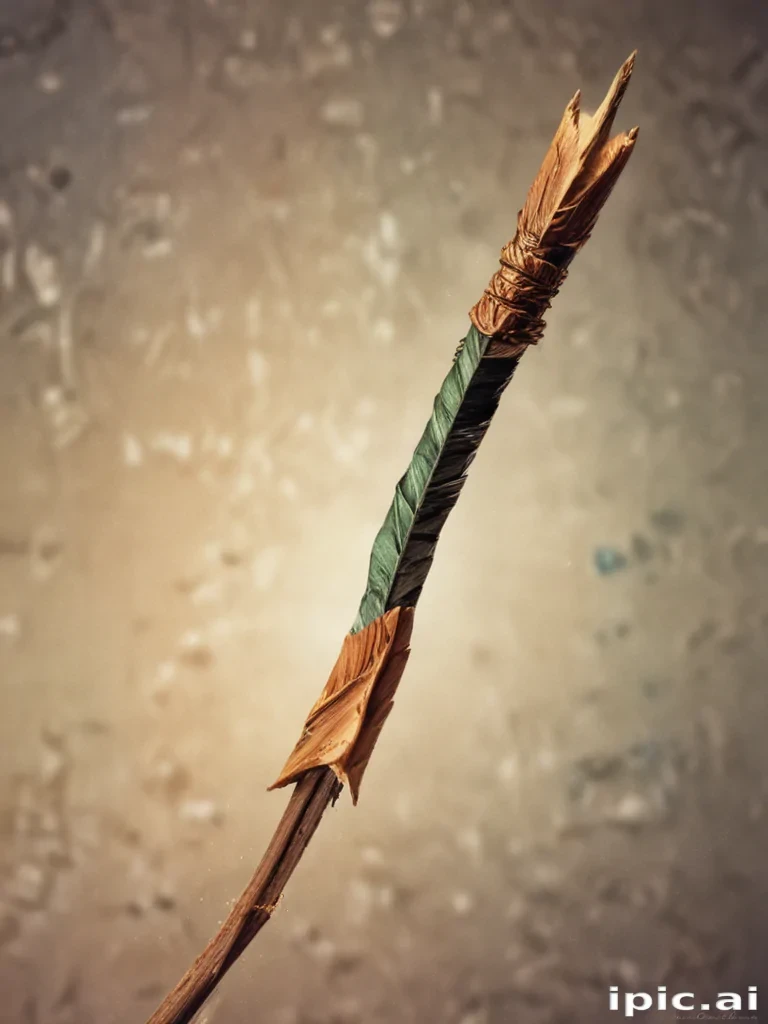 drawn arrow