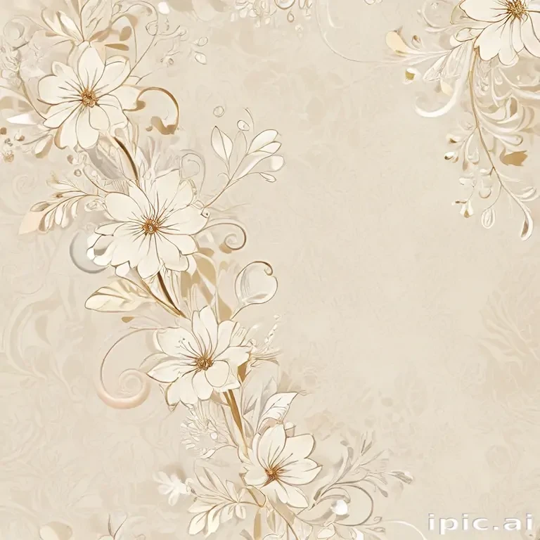 light floral background