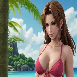 aerith bikini