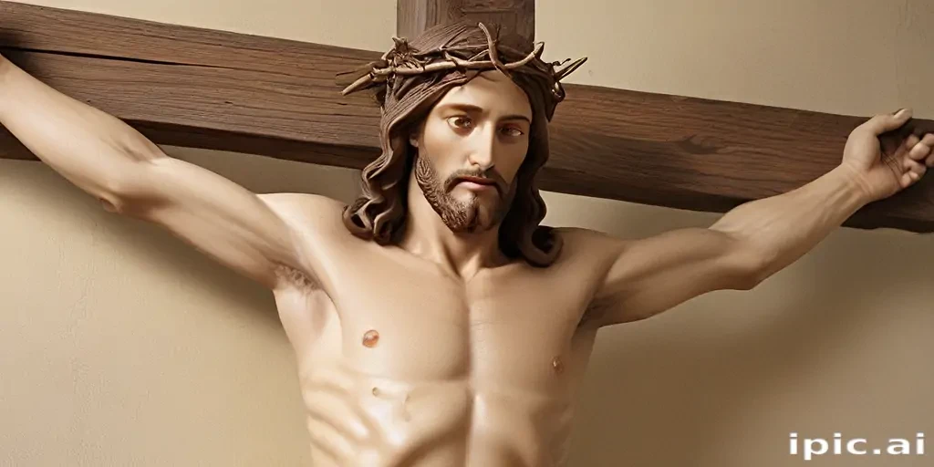 pictures of jesus on a cross