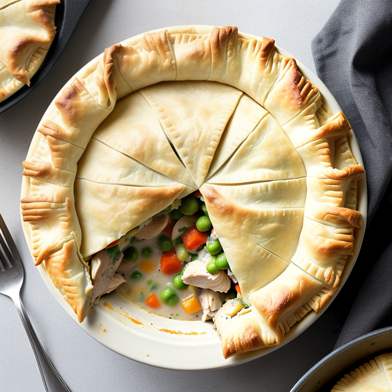 chicken pot pie with phyllo dough