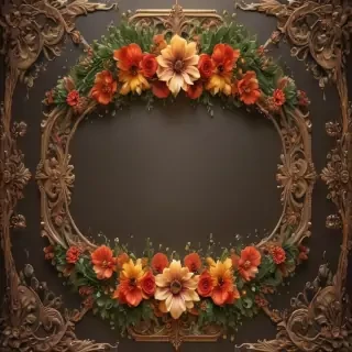 floral frame