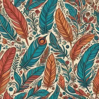 feather design