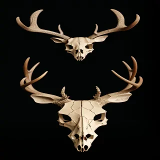 deer skull png