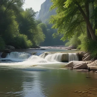 background river