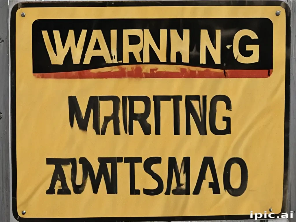 warning sign
