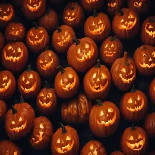 halloween pumpkin background