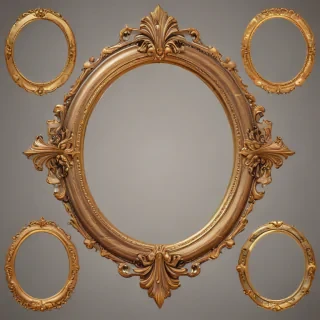 oval frame clipart