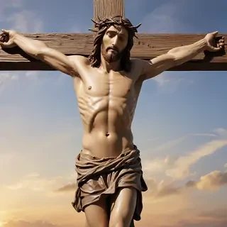 pictures of jesus on a cross