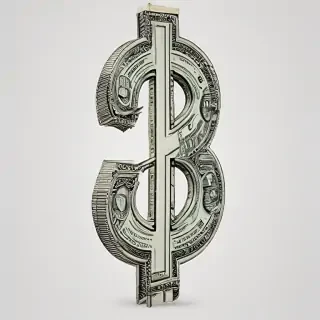 dollar sign transparent
