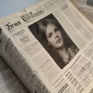 newspaper transparent