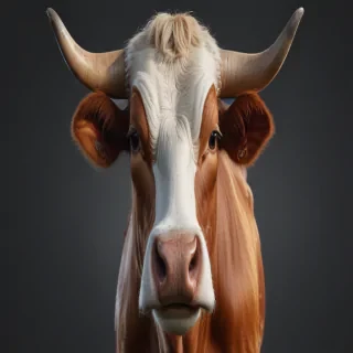 cow head png