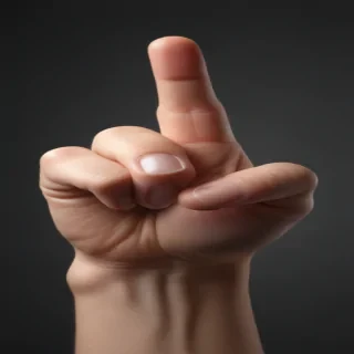 pointing finger png