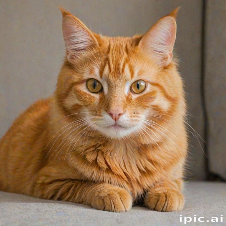 orange cat