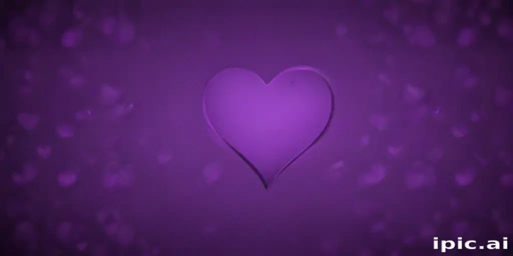 wallpaper purple heart