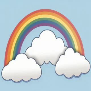 rainbow clipart png