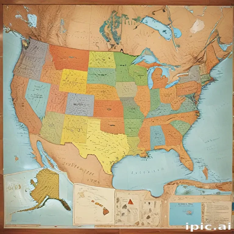 map of the usa