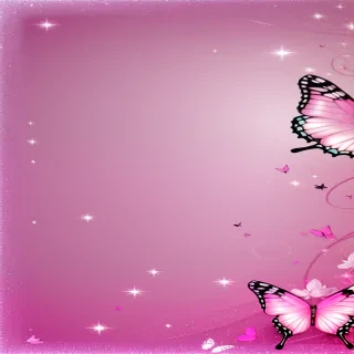 glitter pink butterfly wallpaper