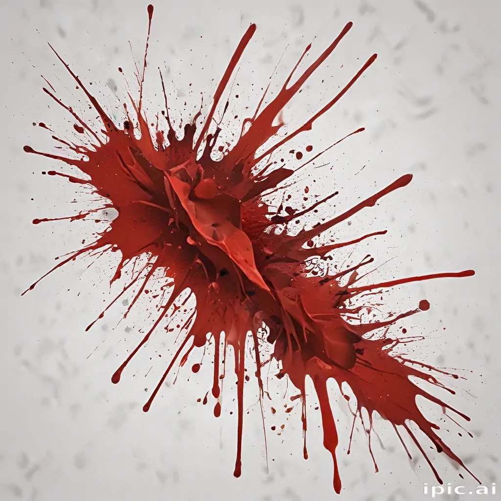 blood splatter png