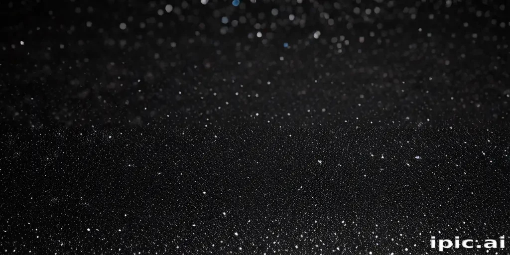 glitter background black