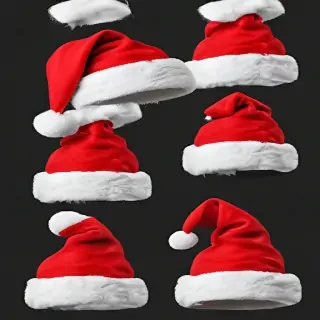 png santa hat