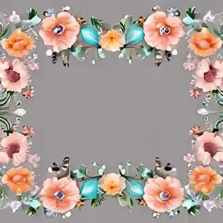 clipart floral border