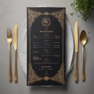 menu mockup free