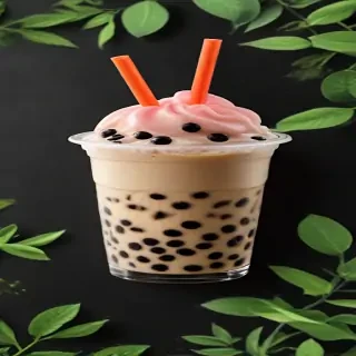 boba tea background
