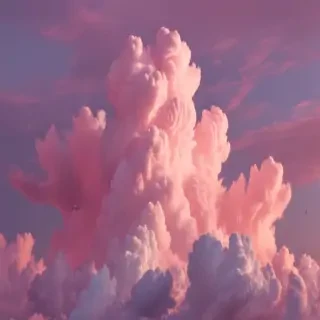 pink cloud aesthetic