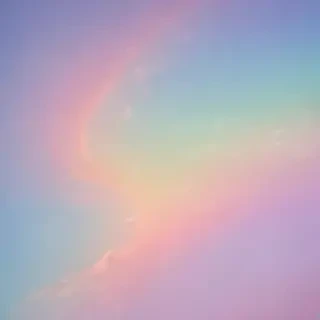 pastel rainbow